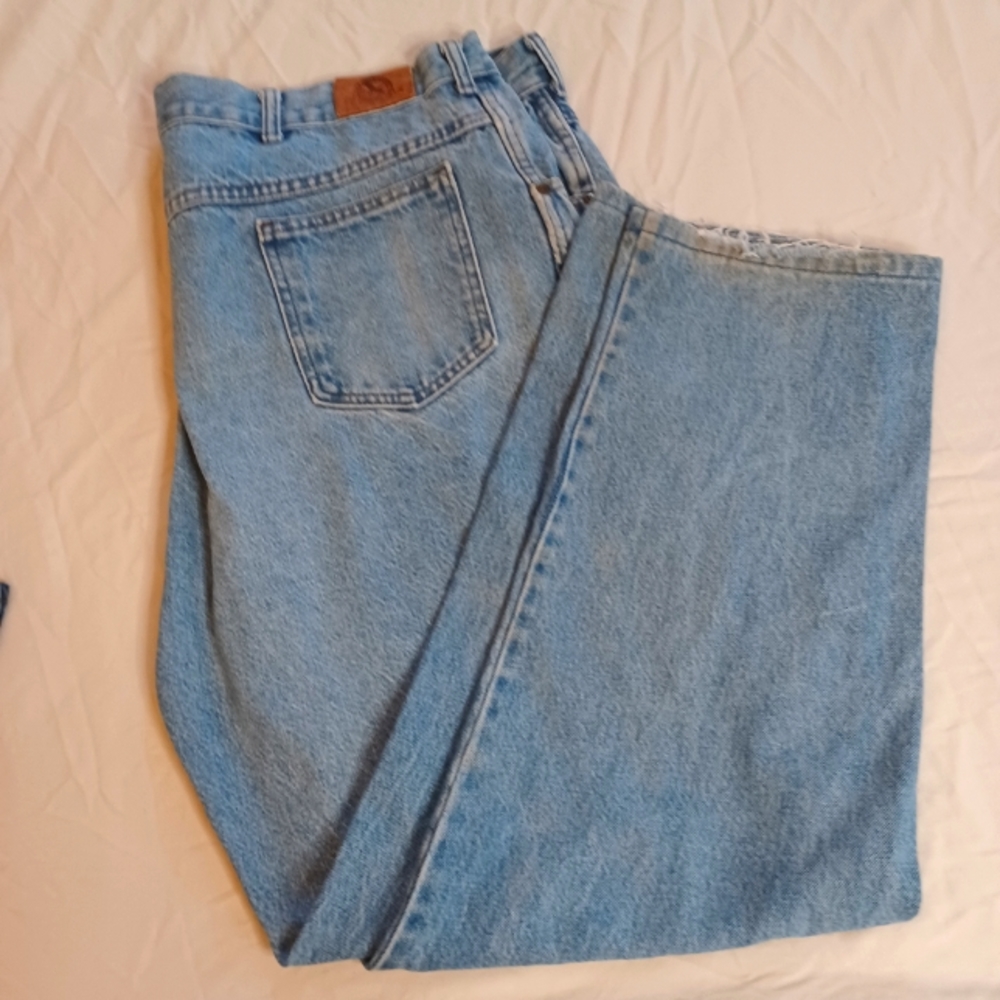 Eddie Bauer 44 Jeans, light blue